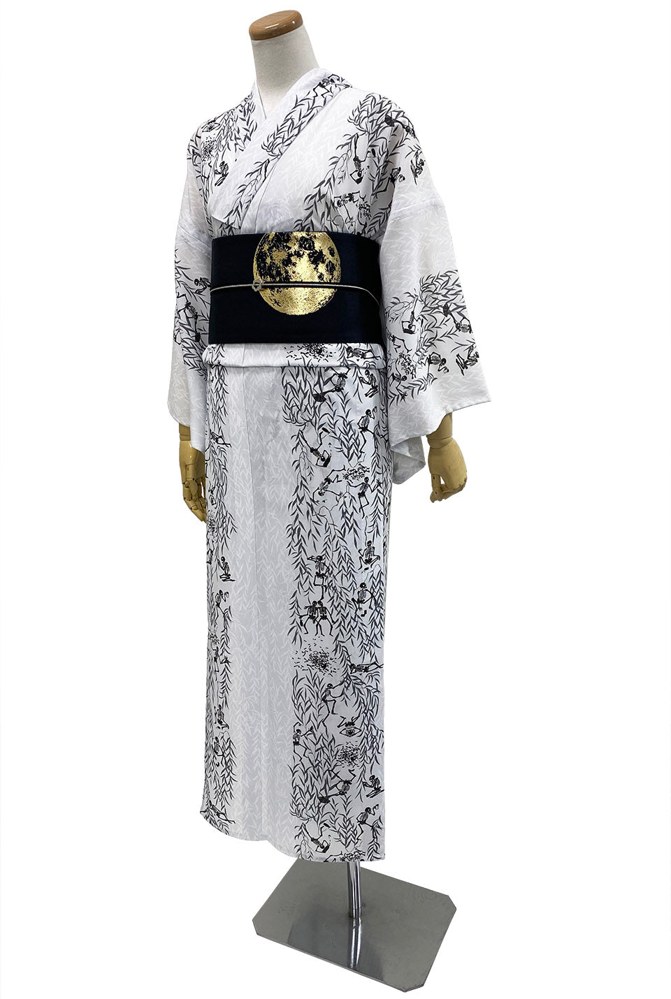 レディス浴衣/柳に骸骨 – 撫松庵公式通販サイト