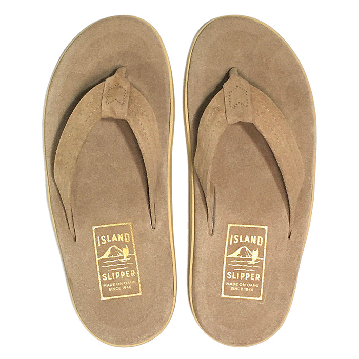 サンダル | PT203 / TAUPE SUEDE - ISLAND SLIPPER