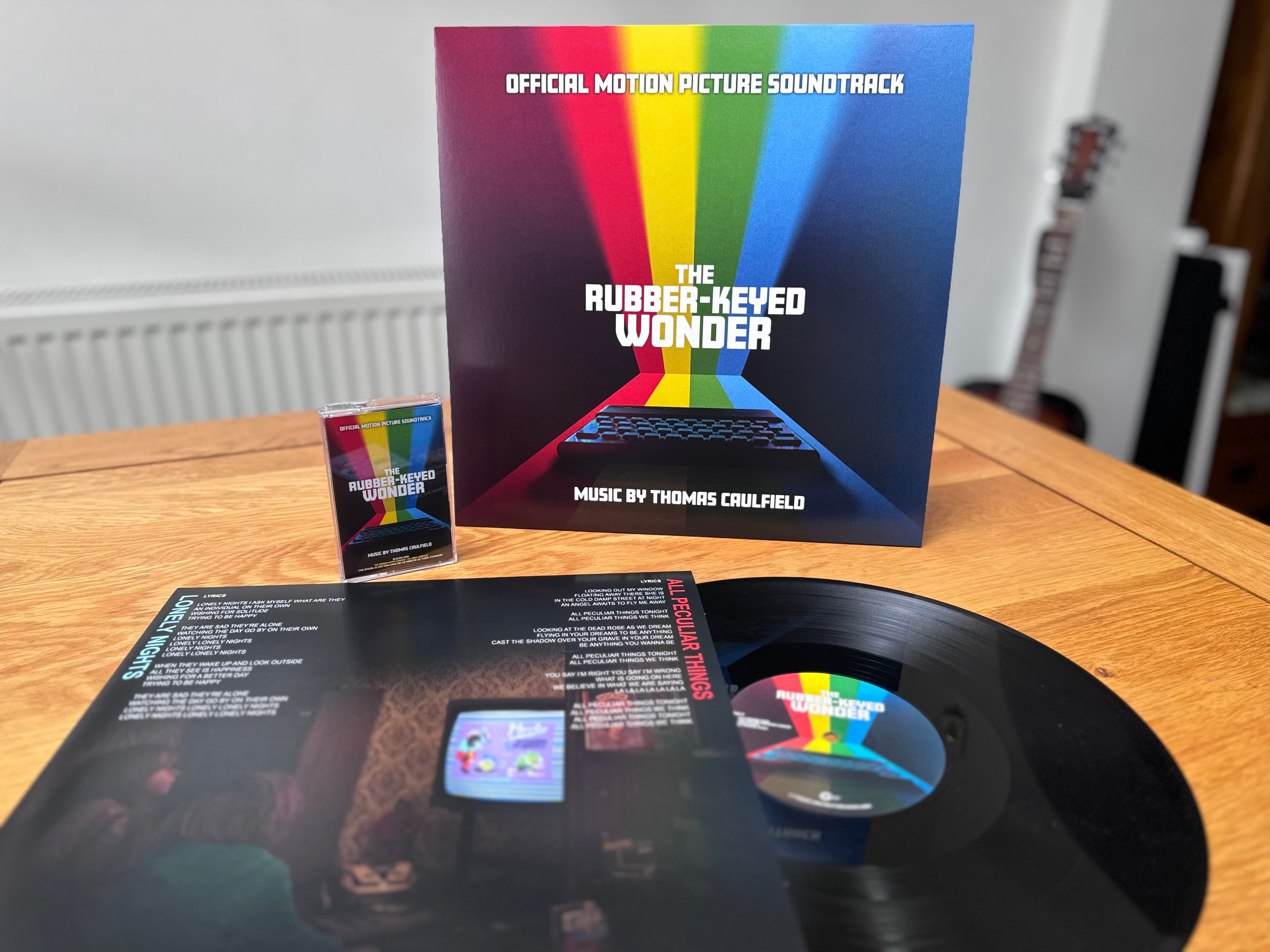 THE RUBBER-KEYED WONDER OFFICIAL MOVIE SOUNDTRACK COLLECTION VINYL