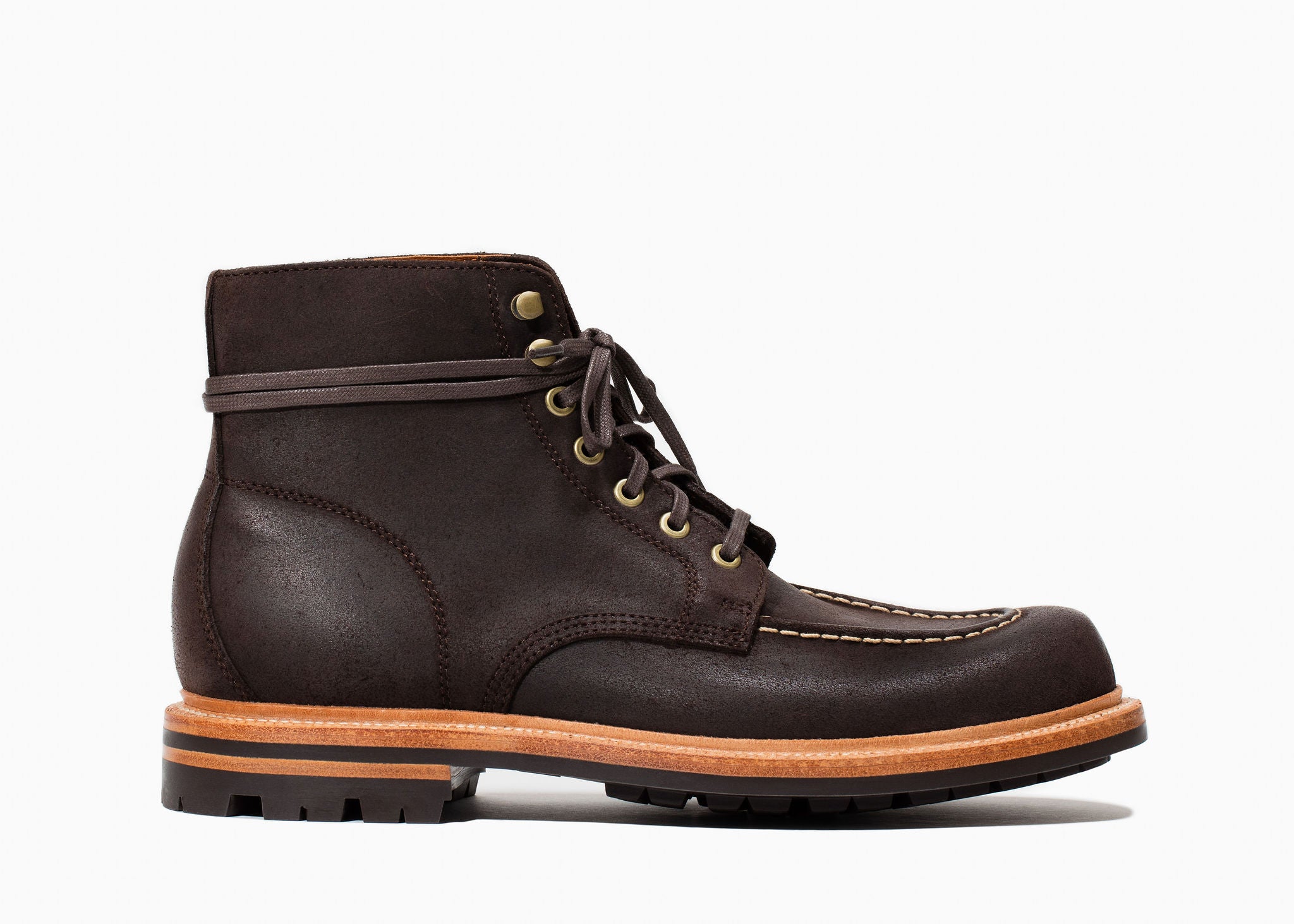 Brass Boot Earth Waxed Commander