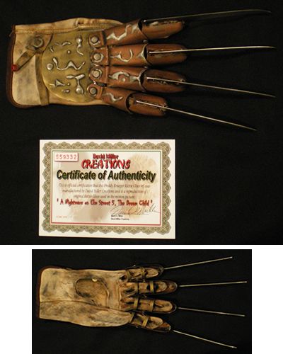 フレディー「エルム街の悪夢」パート5 グローブ プロップレプリカ 値下げ！