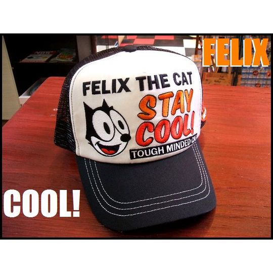 フィリックス】Felix The Cat 刺繍メッシュキャップ/B 商品詳細 ジョン