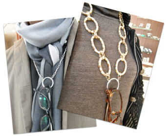 希少　la loop グラスホルダー　ゴールド　カーキ　眼鏡ホルダー green optical | グラスホルダー”LA LOOP”