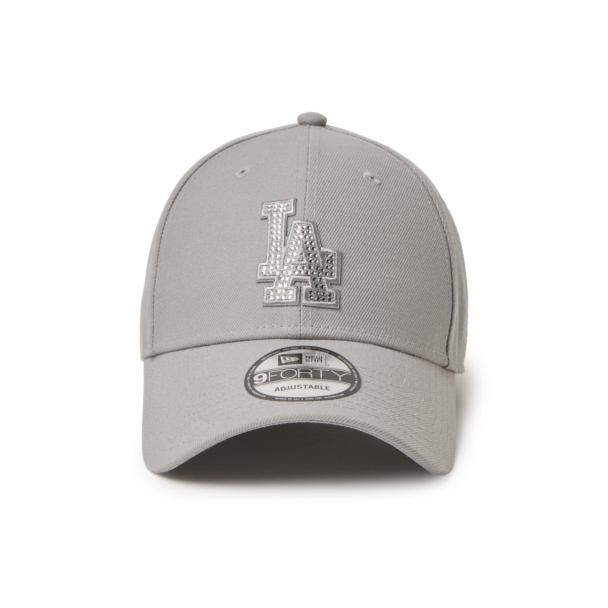 9FORTY Rhinestone ラインストーン ロサンゼルス・ドジャース グレー