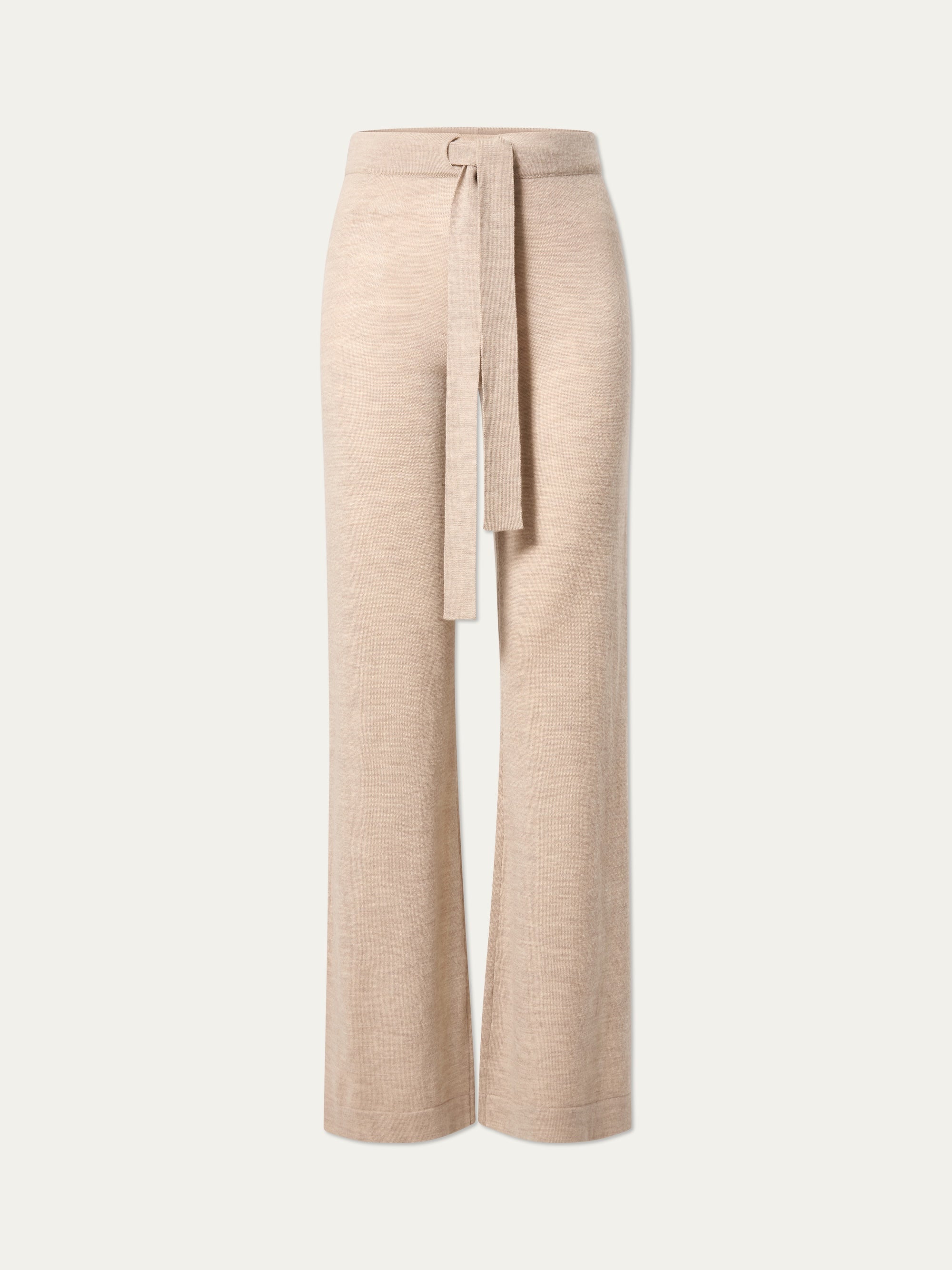 We Norwegians | Women's Geilo Belted Pant: Luxury Wool Blend Pant
