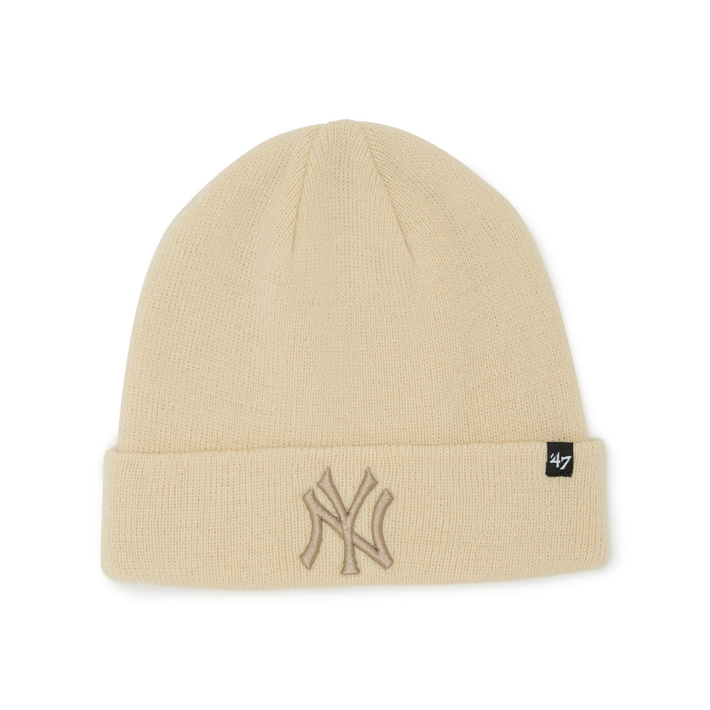 47 カフニット ニューヨーク・ヤンキース Raised Logo ナチュラル