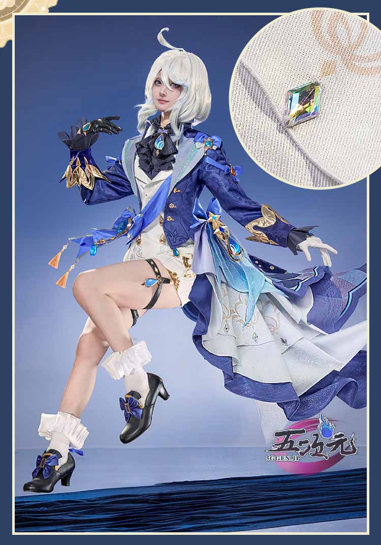 猫屋小舗 原神 コスプレ フリーナ・プネウマ 水神 衣装