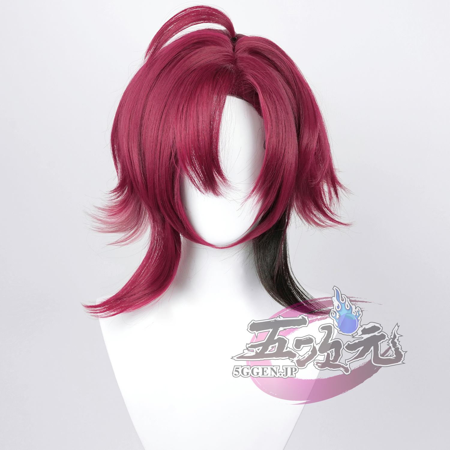 五次元 原神 コスプレ 鹿野院平蔵 しかのいんへいぞう ウィッグ