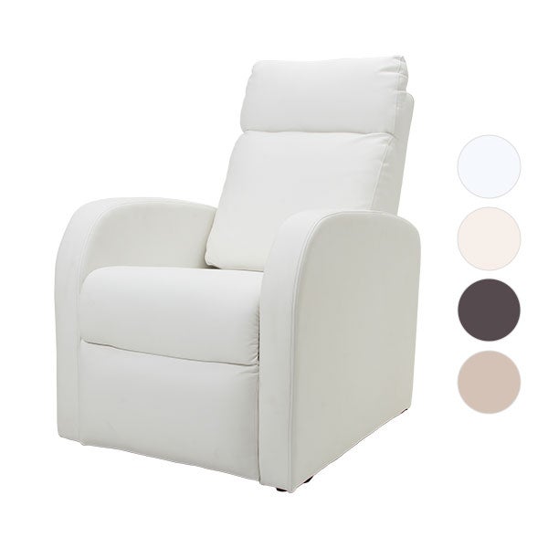 WORLD LASH＞ コンパクトリクライニングチェア ホワイト系の通販