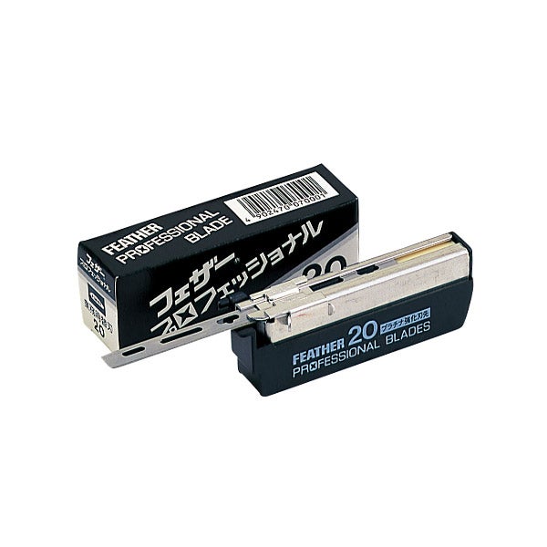 フェザー＞ プロフェッショナル 替刃 標準刃 20枚入り の通販｜セブン
