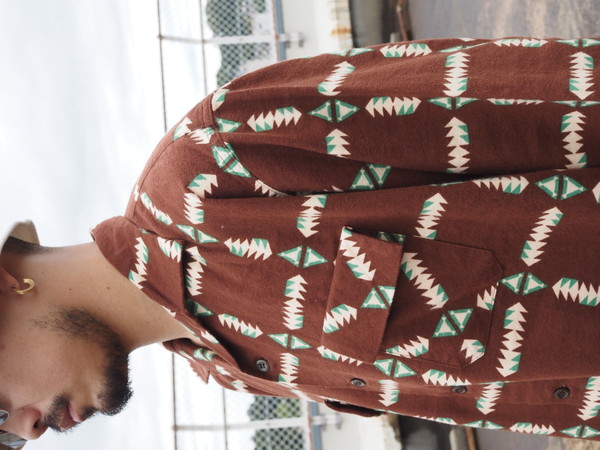 BOW WOW / NAVAJO PRINT FLANNEL SHIRT 通販 正規代理店