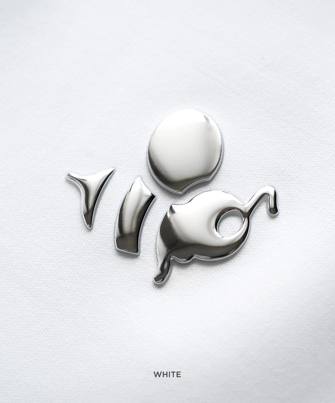 8YARDS / Women's Backslash MockNeck | White