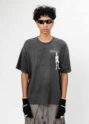 Black Hidden Message Embroidery T-Shirt – 017 Shop