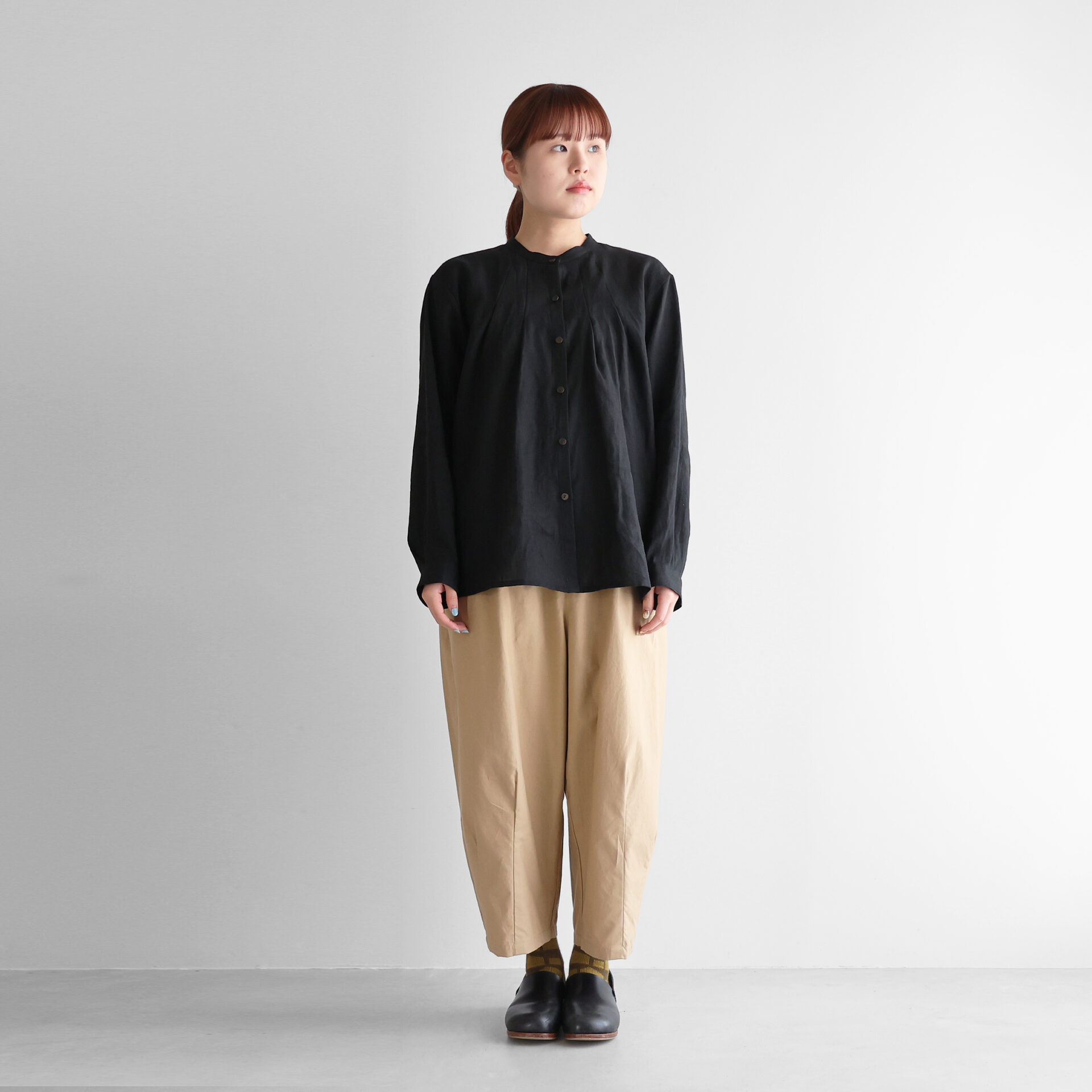 シャトルリネンタックブラウス U113をリリースしました／ – HUIS