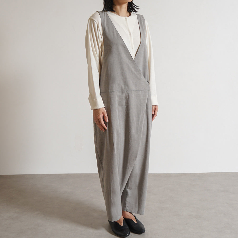 サロペット ライトグレー F / 大人服 Hommage – 10mois 公式オンライン