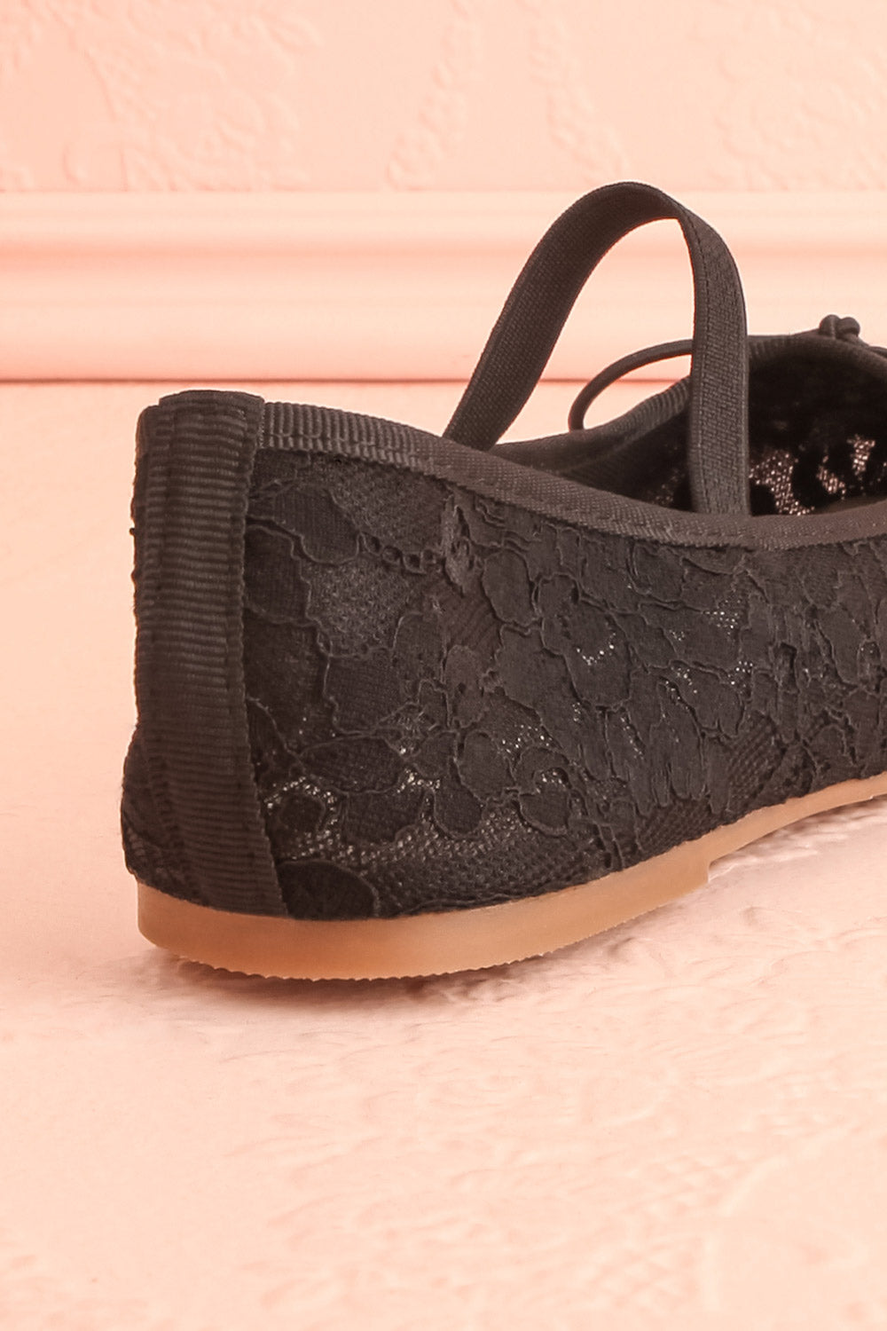Bisbee Black Lace Ballet Flats | Boutique 1861