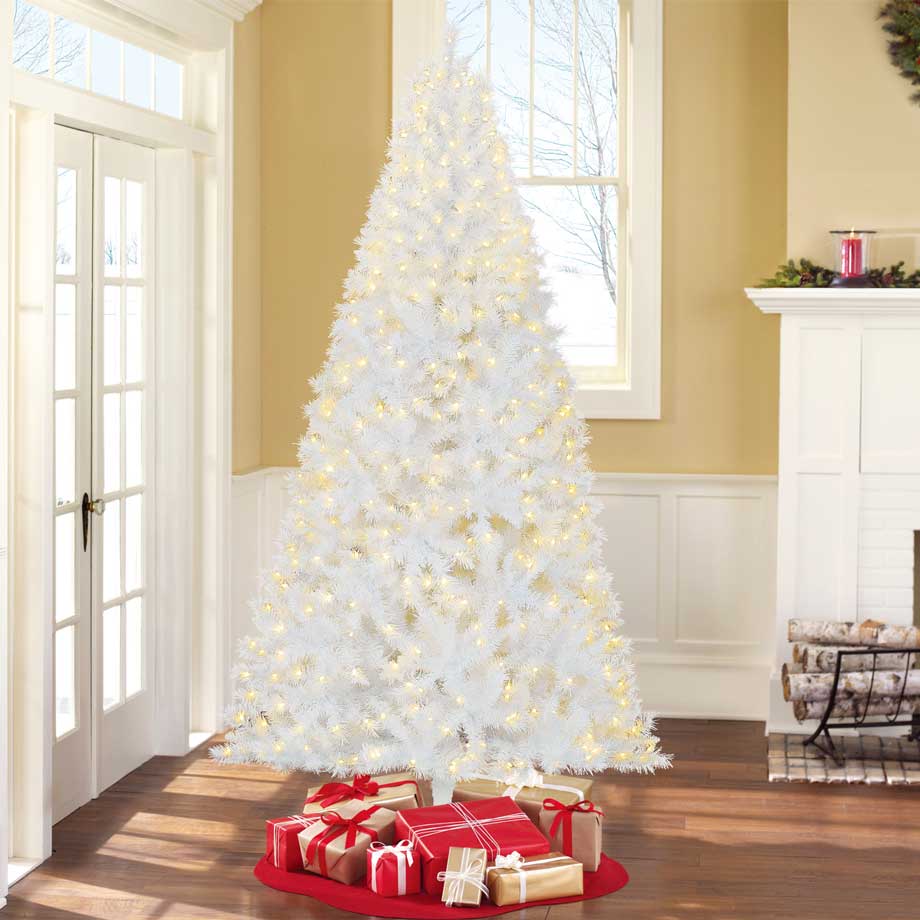 Holiday Time Pre-Lit 7.5' Kennedy Fir Artificial Tree, Clear