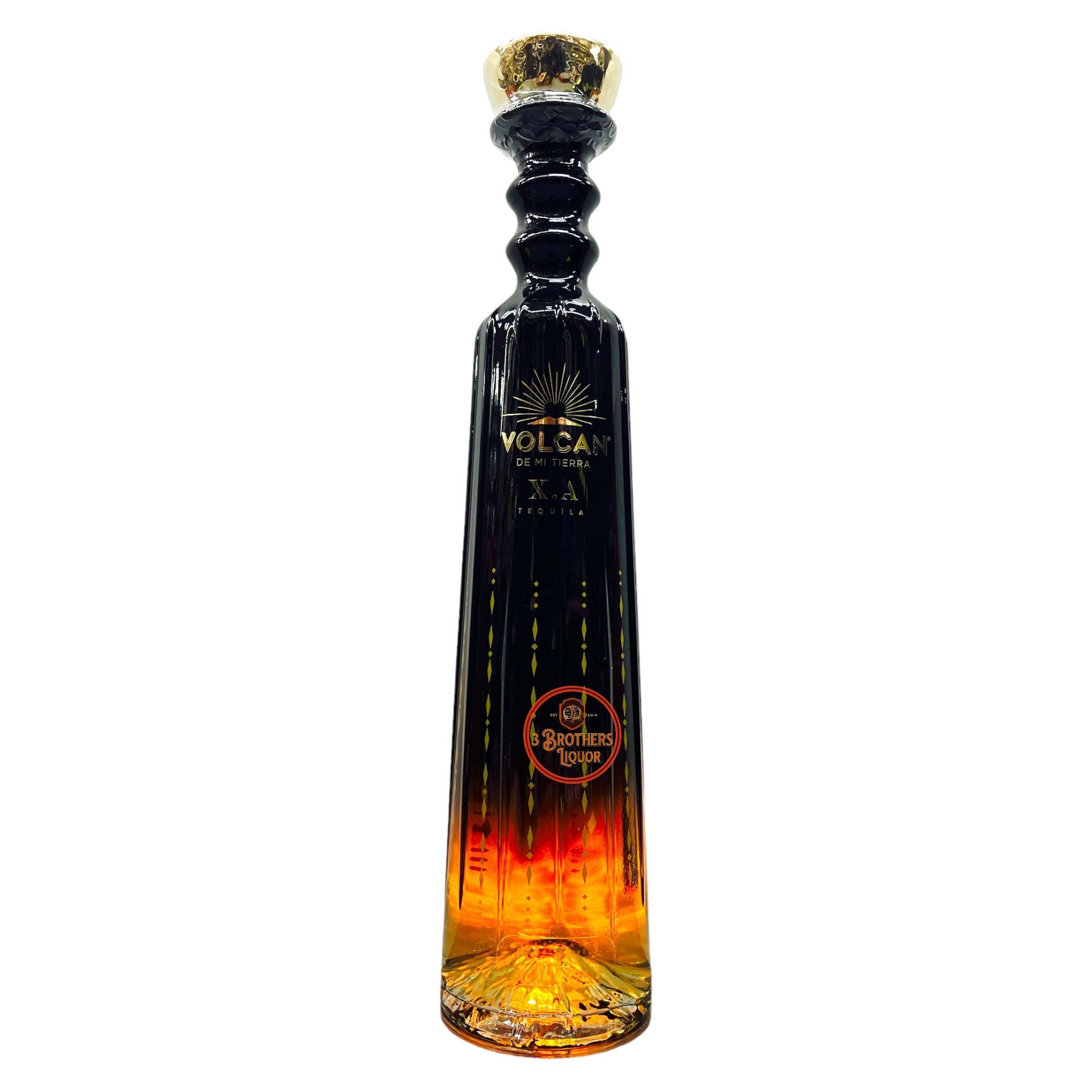 Volcan De Mi Tierra X.A. Tequila W/ Light Button – 3brothersliquor