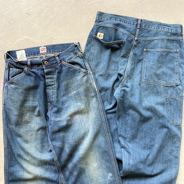 Chimala 11oz WORKER'S NEP SELVEDGE DENIM PAINTER PANTS