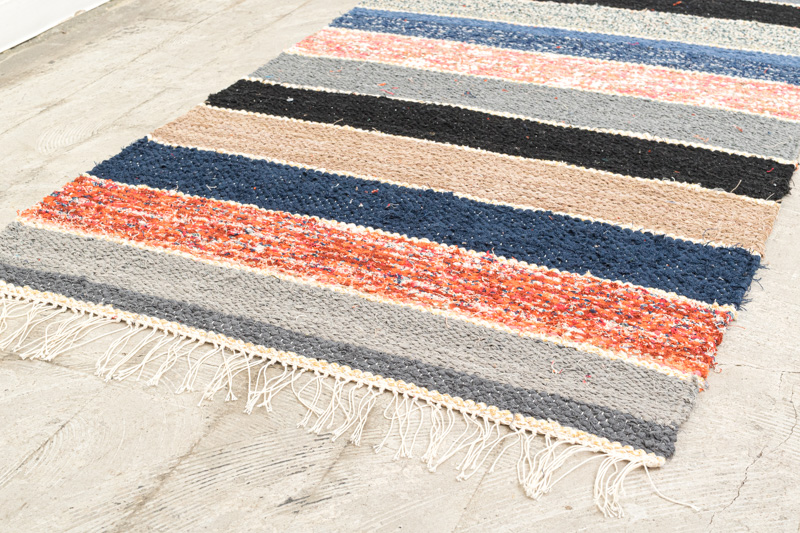 北欧家具 talo フィンランド製 トラースマッタ （裂き織りマット）