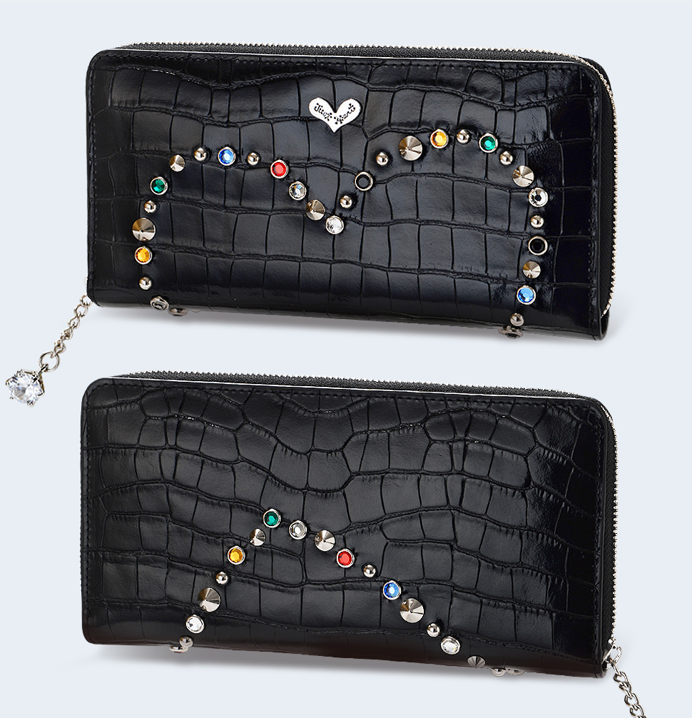 ミラノ ラウンド財布 (ブラック) / Think Bee! 公式 | Think Bee