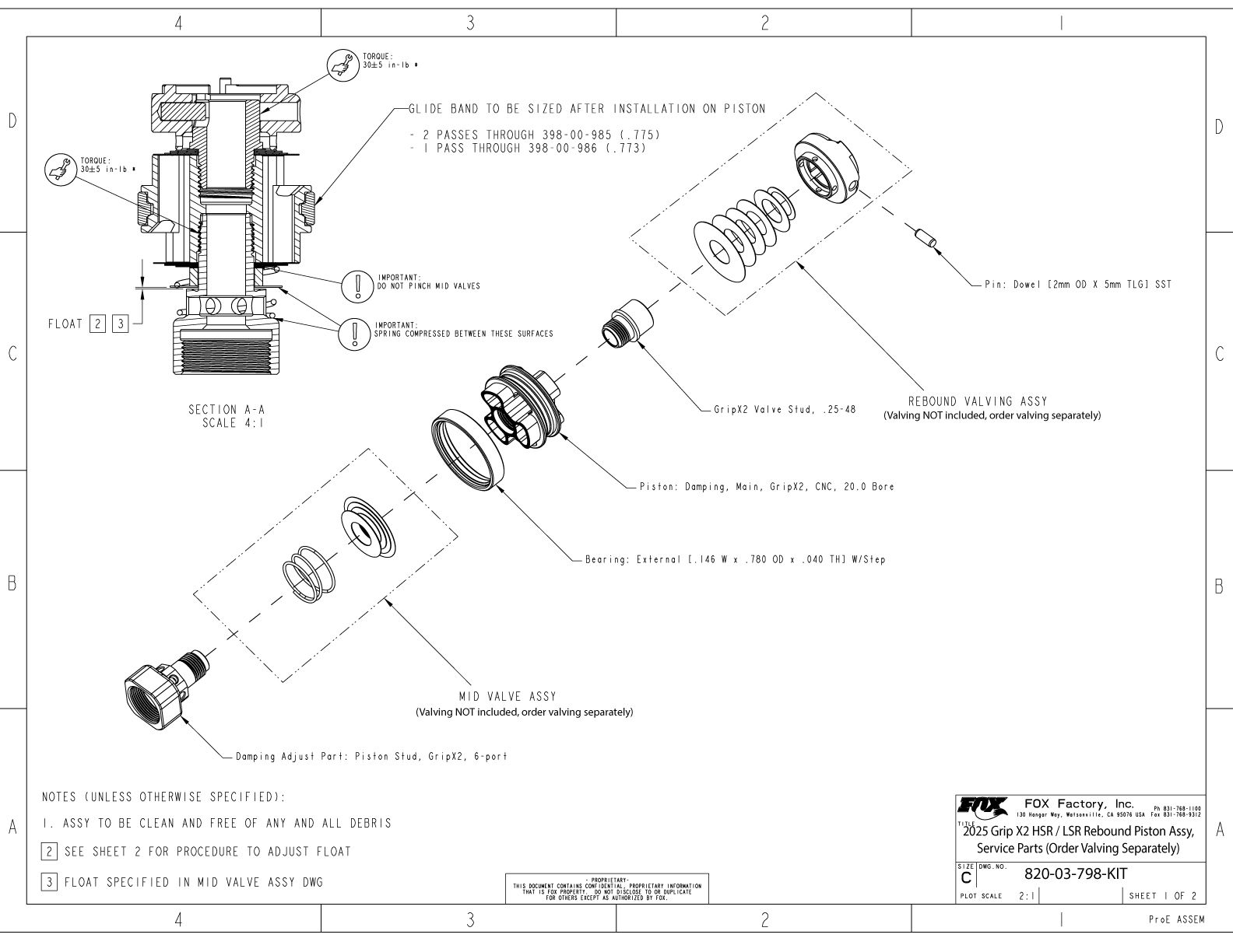 40mm Part Information | Bike Tech Help Center | FOX