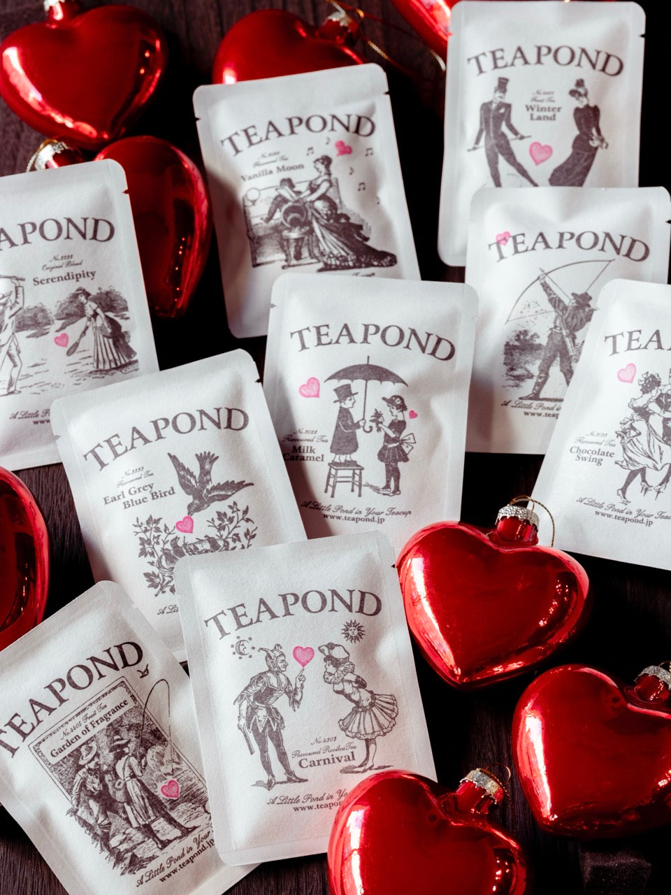 Tea for Two ハートコレクション ギフトセット｜紅茶専門店TEAPOND