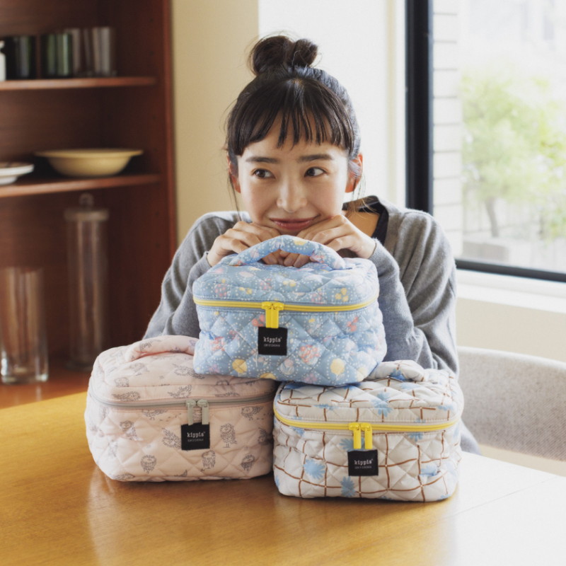 kippis キルティングバニティポーチ Kesakukka│宝島社の通販 宝島