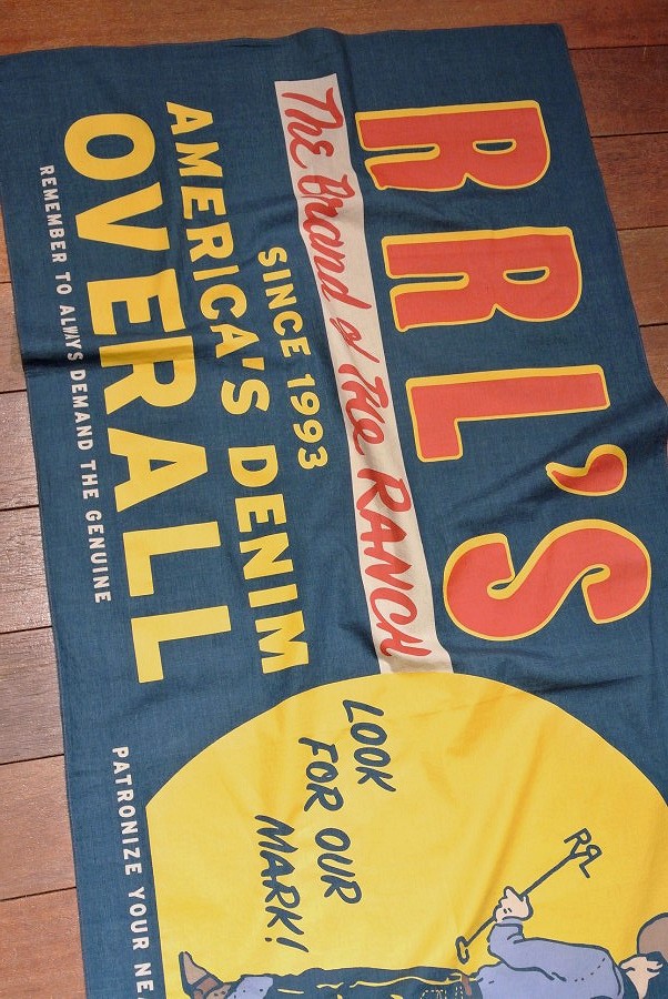 クリックポスト170円も可】 RRL ダブルアールエル 本藍染 インディゴ