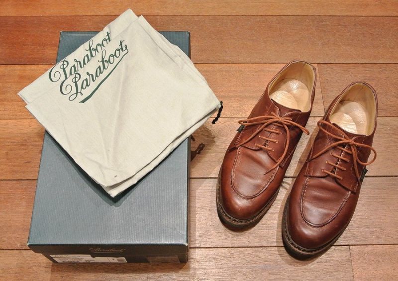 GOOD USED】パラブーツ シャンボード PARABOOTS CHAMBORD マロン