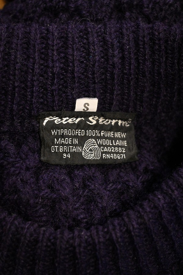 VTG/USED) PETER STORM ピーターストーム ポップコーンセーター
