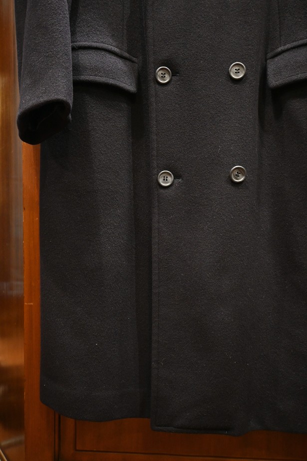 90s VTG/USED BROOKS BROTERS ダブルブレスト チェスターコート