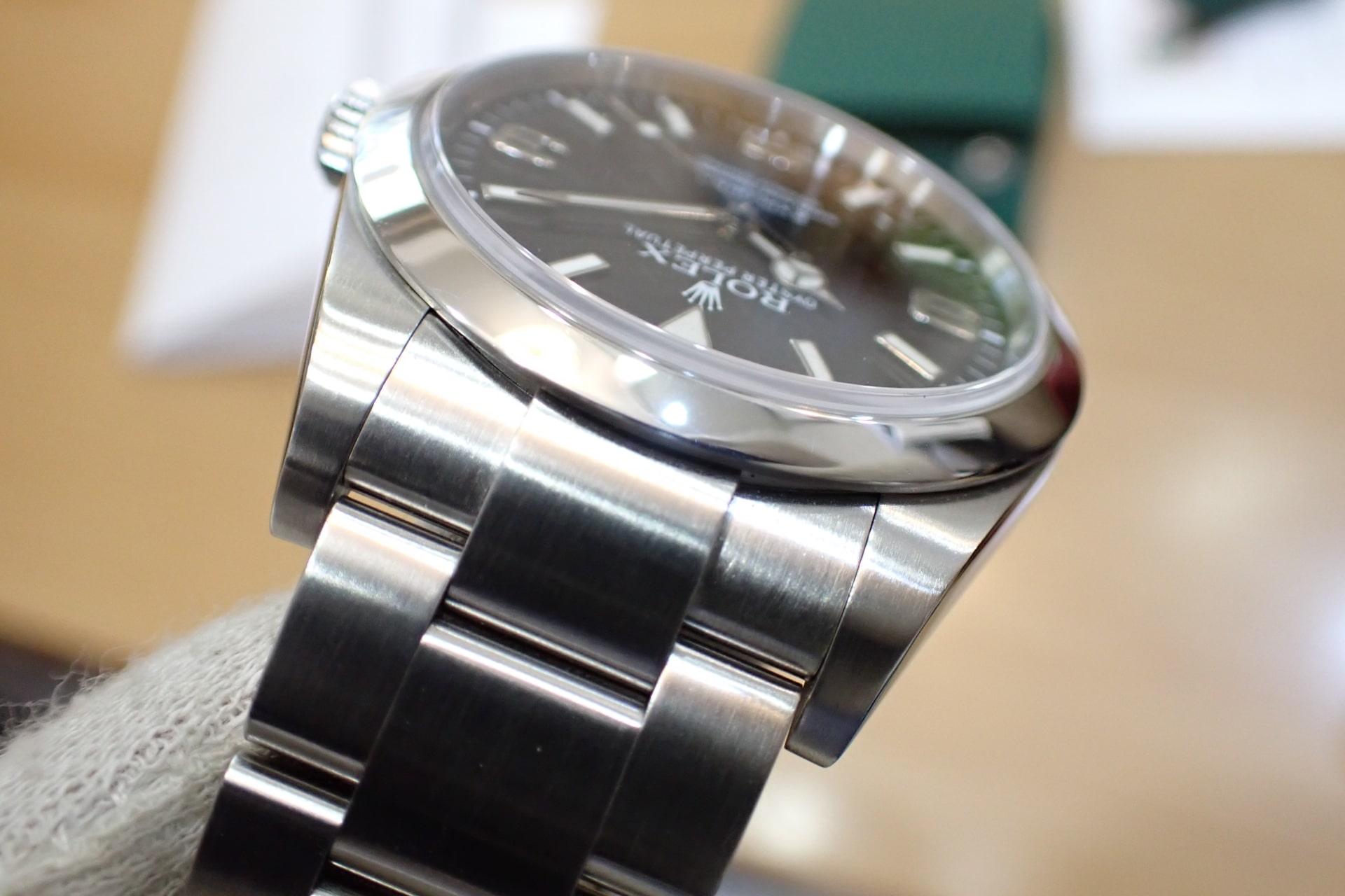 中古品A【ROLEX】ロレックス エクスプローラー1 Ref.214270 ブラック