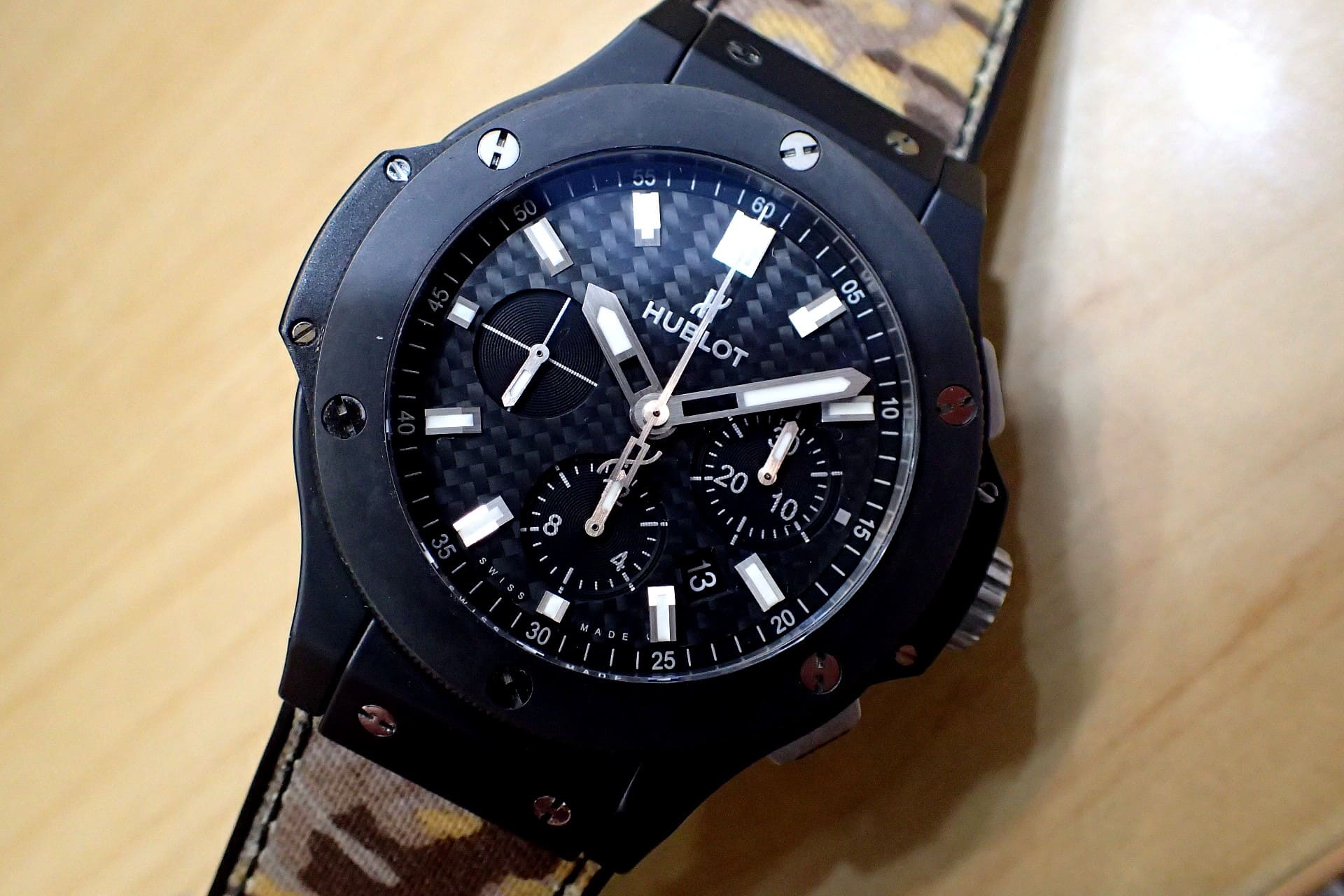 中古品【HUBLOT】ウブロ ビッグバン エボリューション ブラック