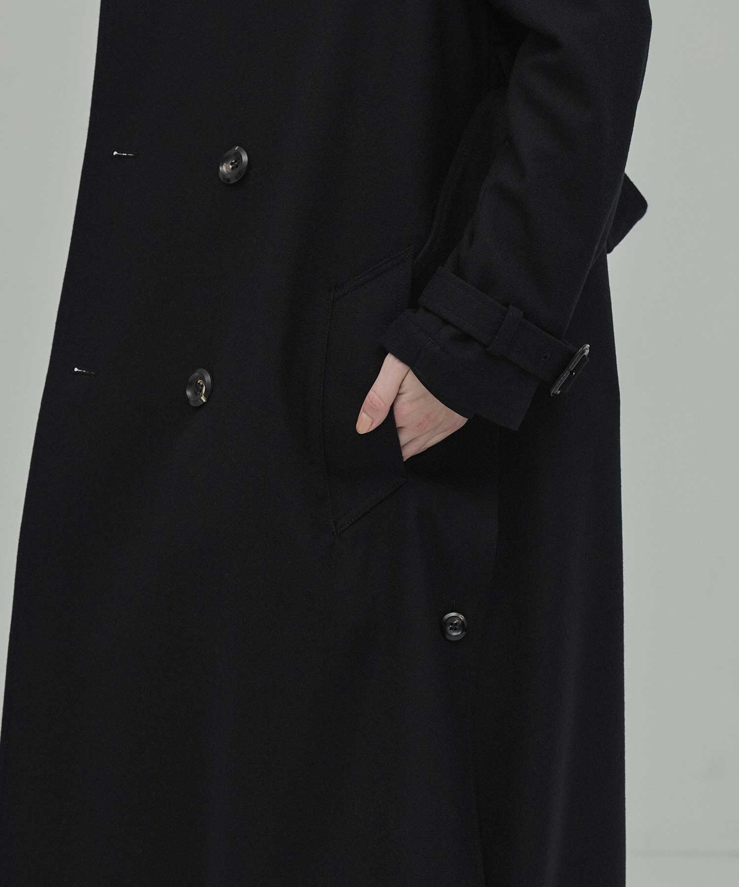 RERACS TRENCH COAT(36 BLACK): THE RERACS: WOMENS｜THE TOKYO ONLINE