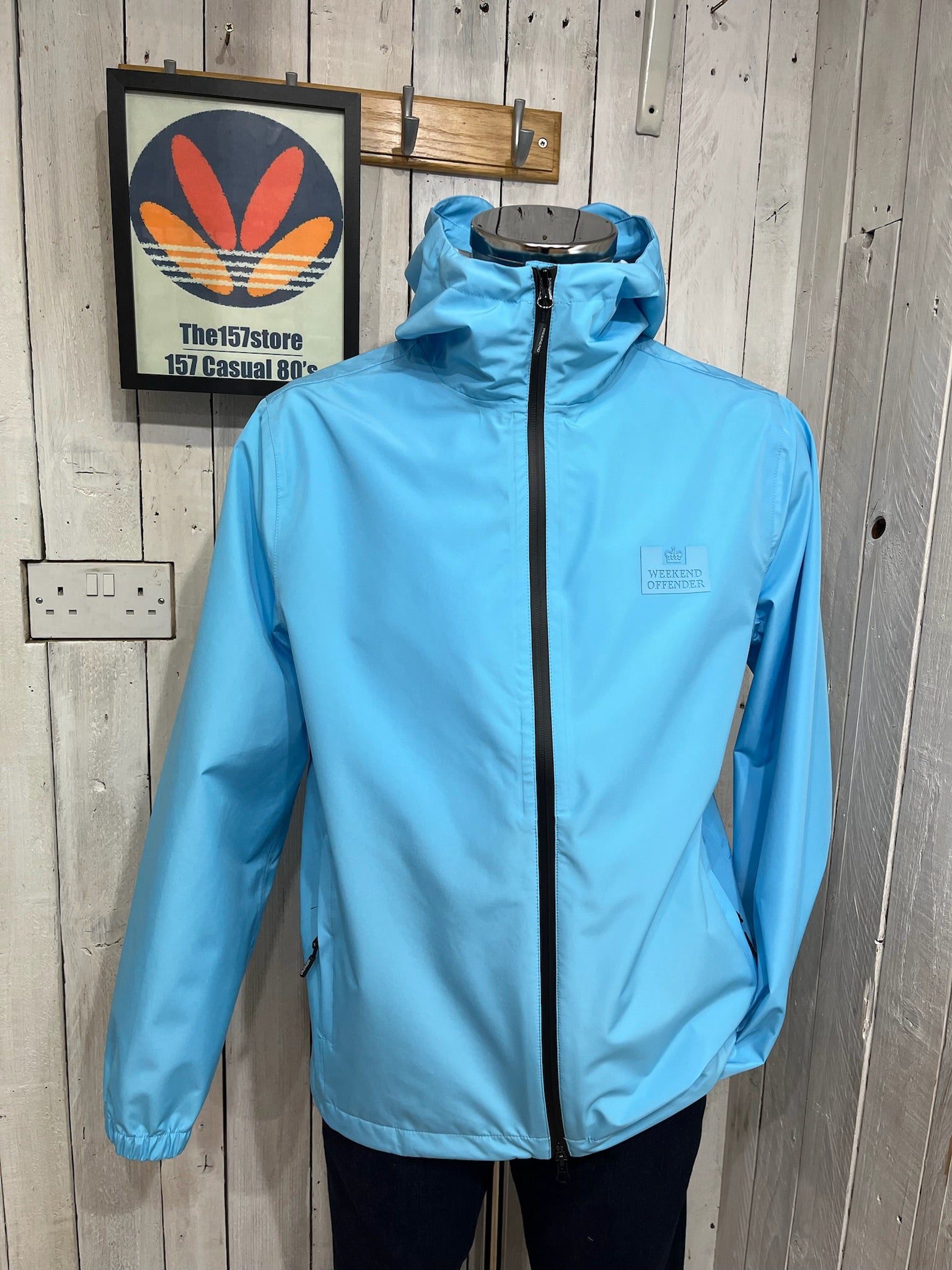 Weekend Offender Pack-Away Jacket - Ocean Wave (Waterproof