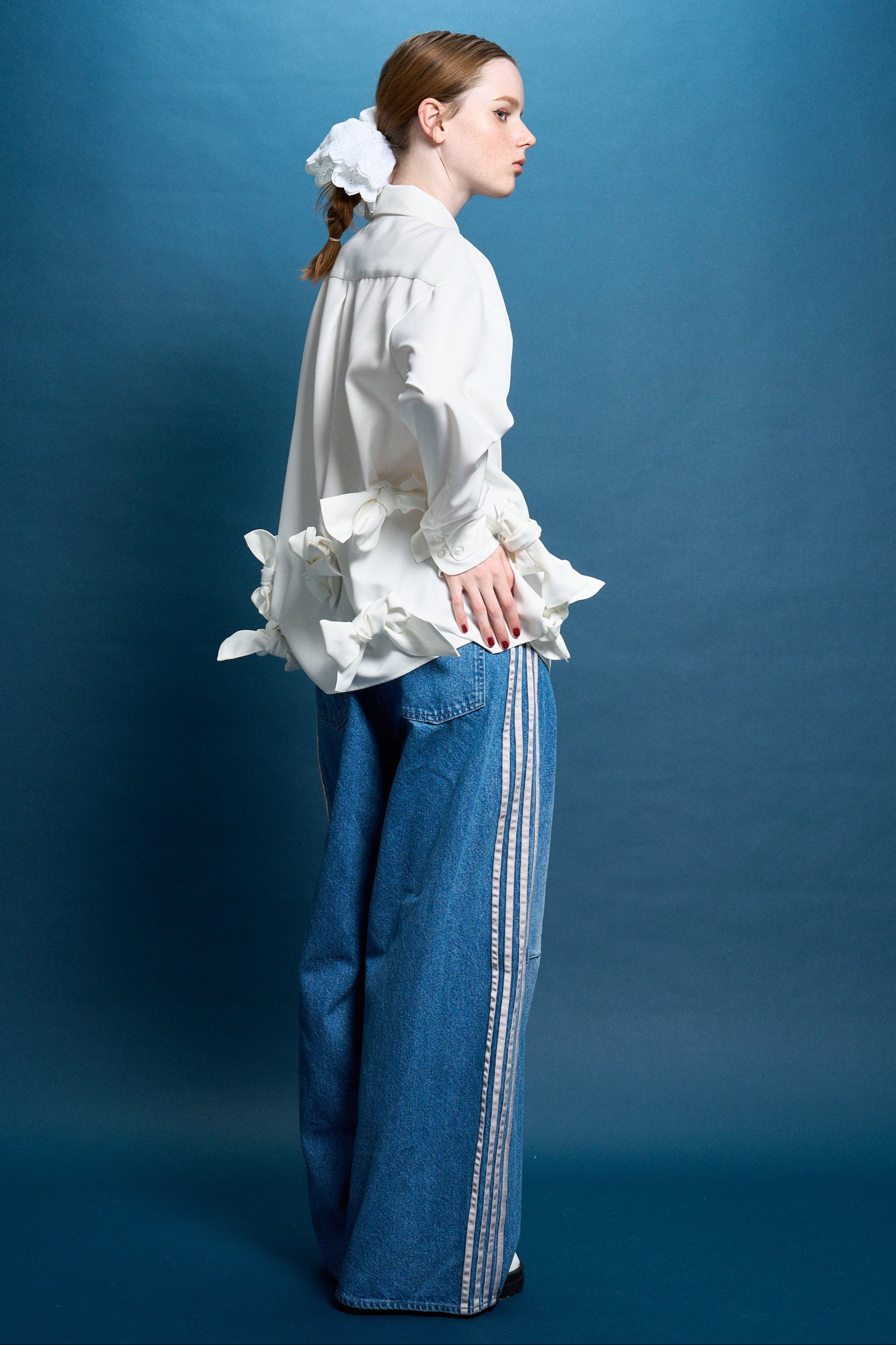 Emirates Track Denim Pants – THE TOÉ