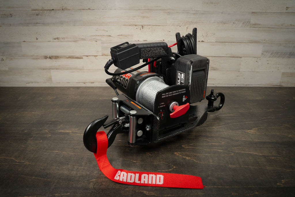 Handheld Portable Winch Chassis V2 - Badland ZXR 2500 Compatible