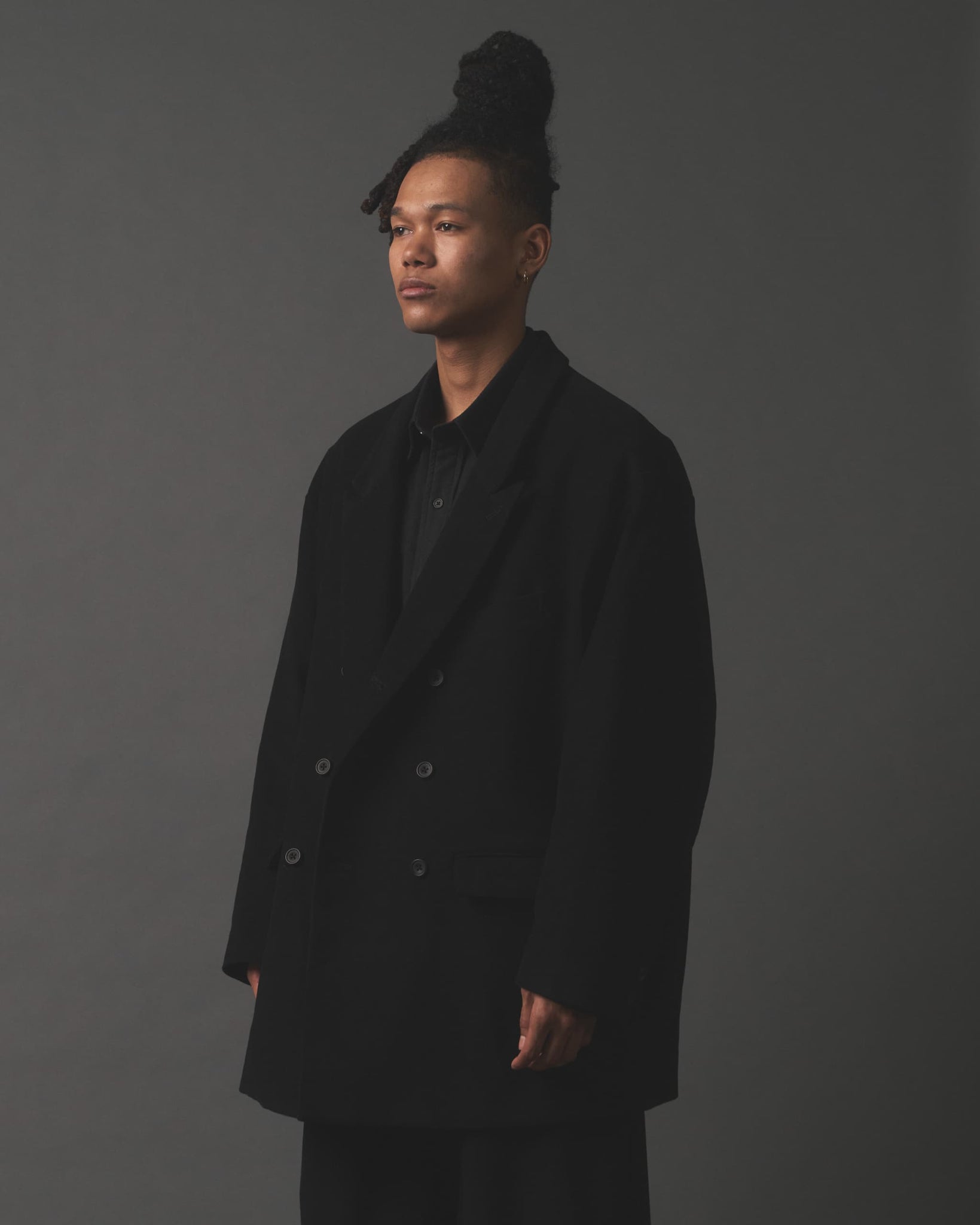 MOLESKIN DOUBLE BREASTED JACKET – THE DAY