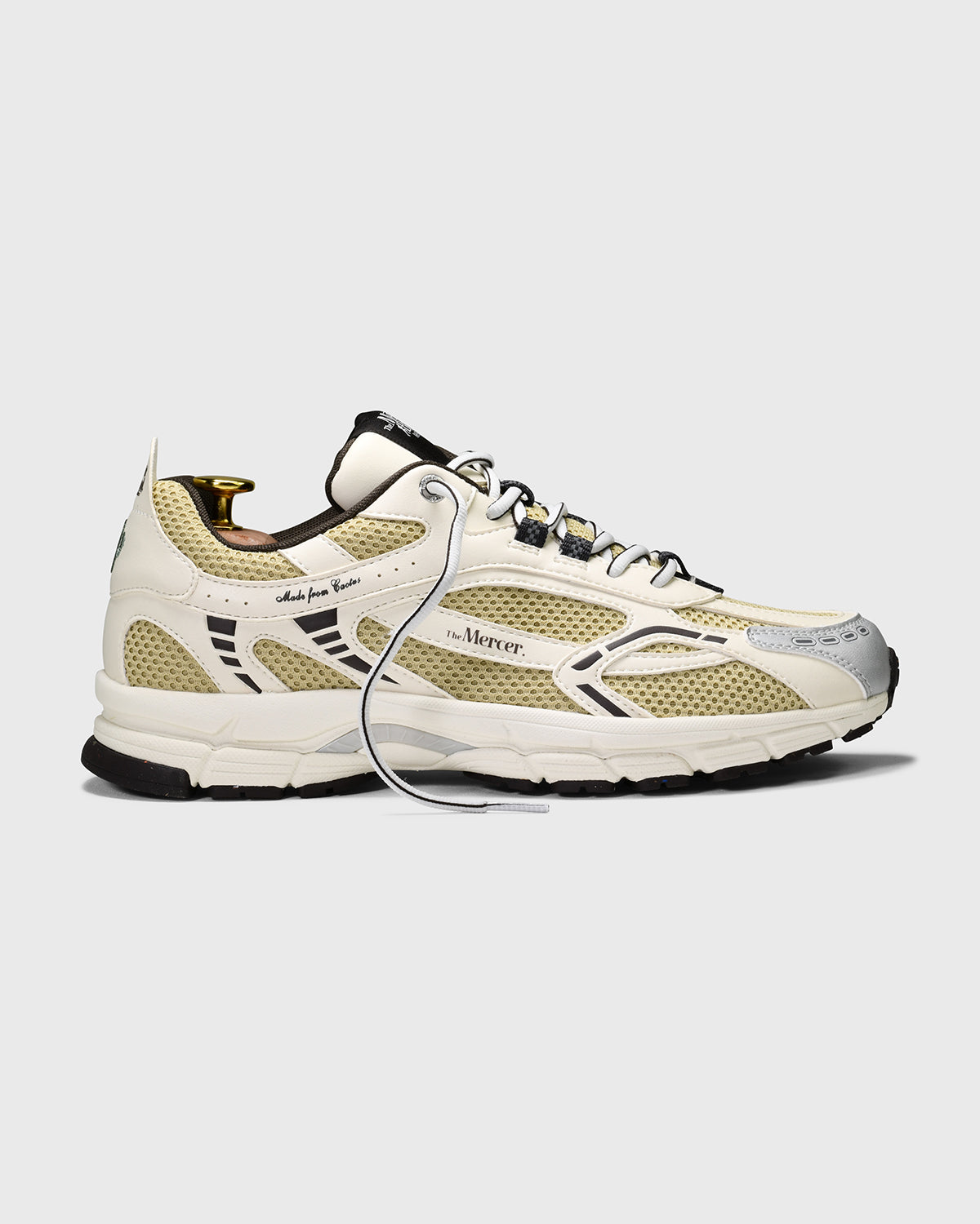 Mercer Re-Run Cactus White Cognac Sneaker | The Mercer Brand - The