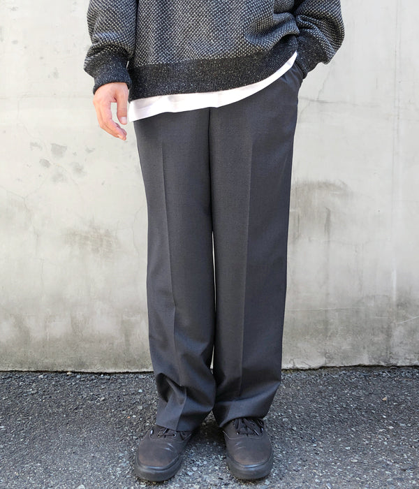 DIGAWEL/IN TUCK PANTS②T/W (C.GRAY)