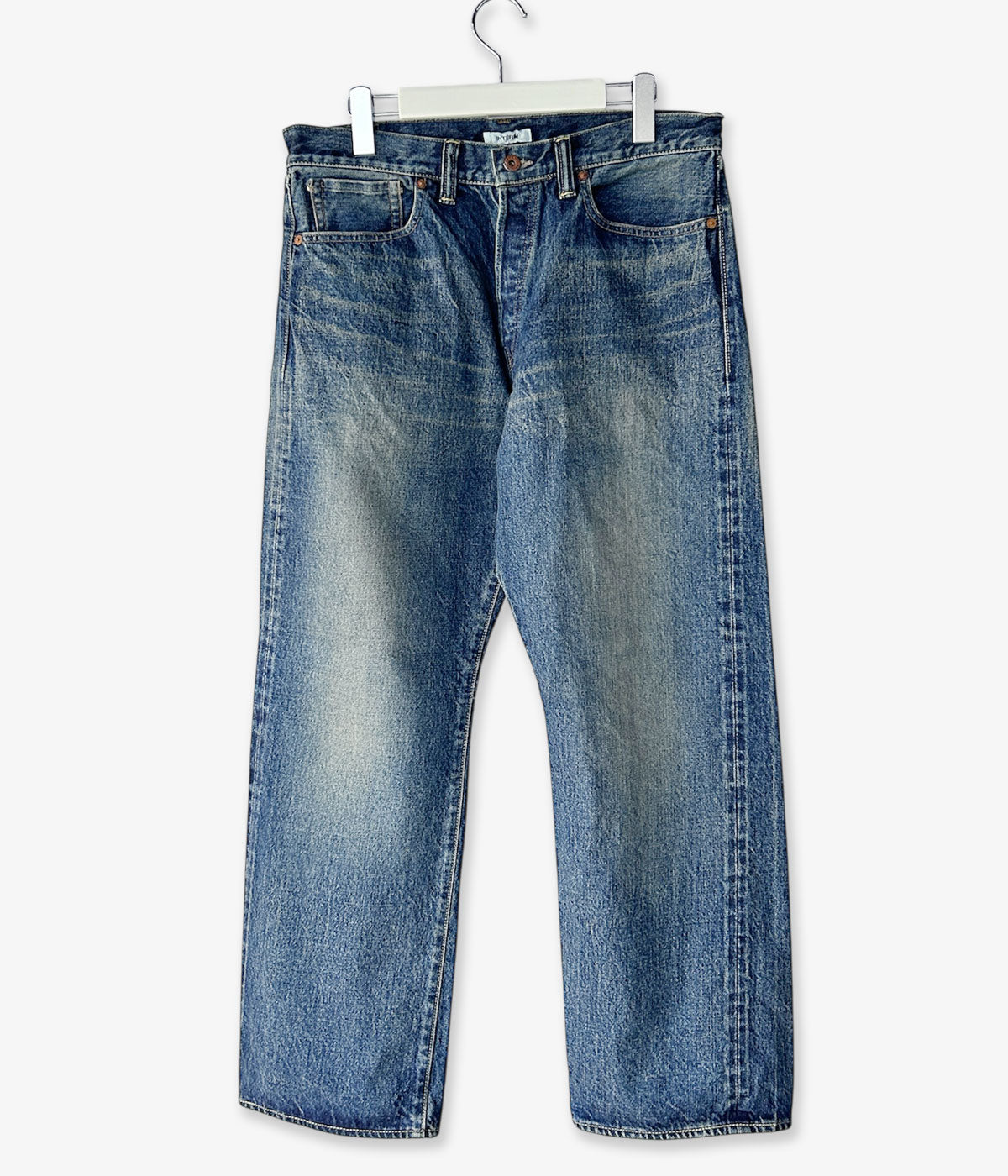 INTERIM/CLASSIC HEAVY KIBATA SHUTTLE WWII 1943 DENIM JEANS (C.NAVY)