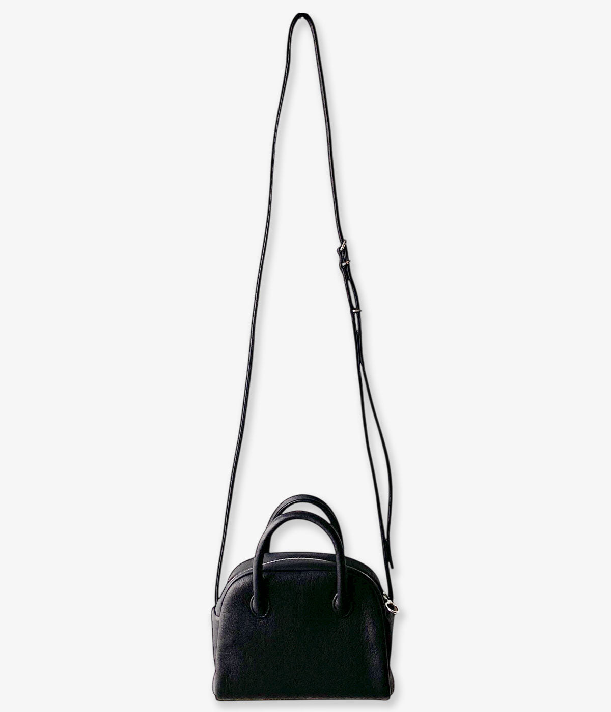 Aeta/DEER LEATHER BOSTON MINI+SHOULDER(BLACK)