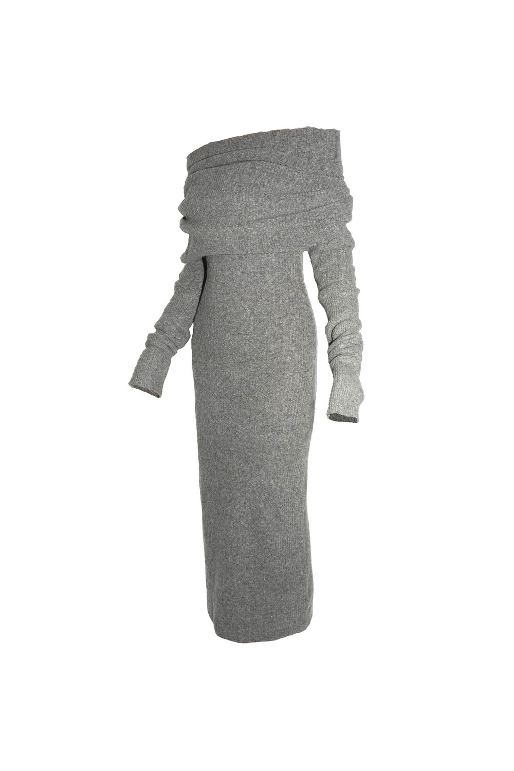 THEREDTHREAD / ザレッドスレッド】S slouchy knit long dress