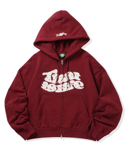 HEAVY WEIGHT 12.0oz FRONT HEART DOT LOGO ZIP HOODIE – That's life