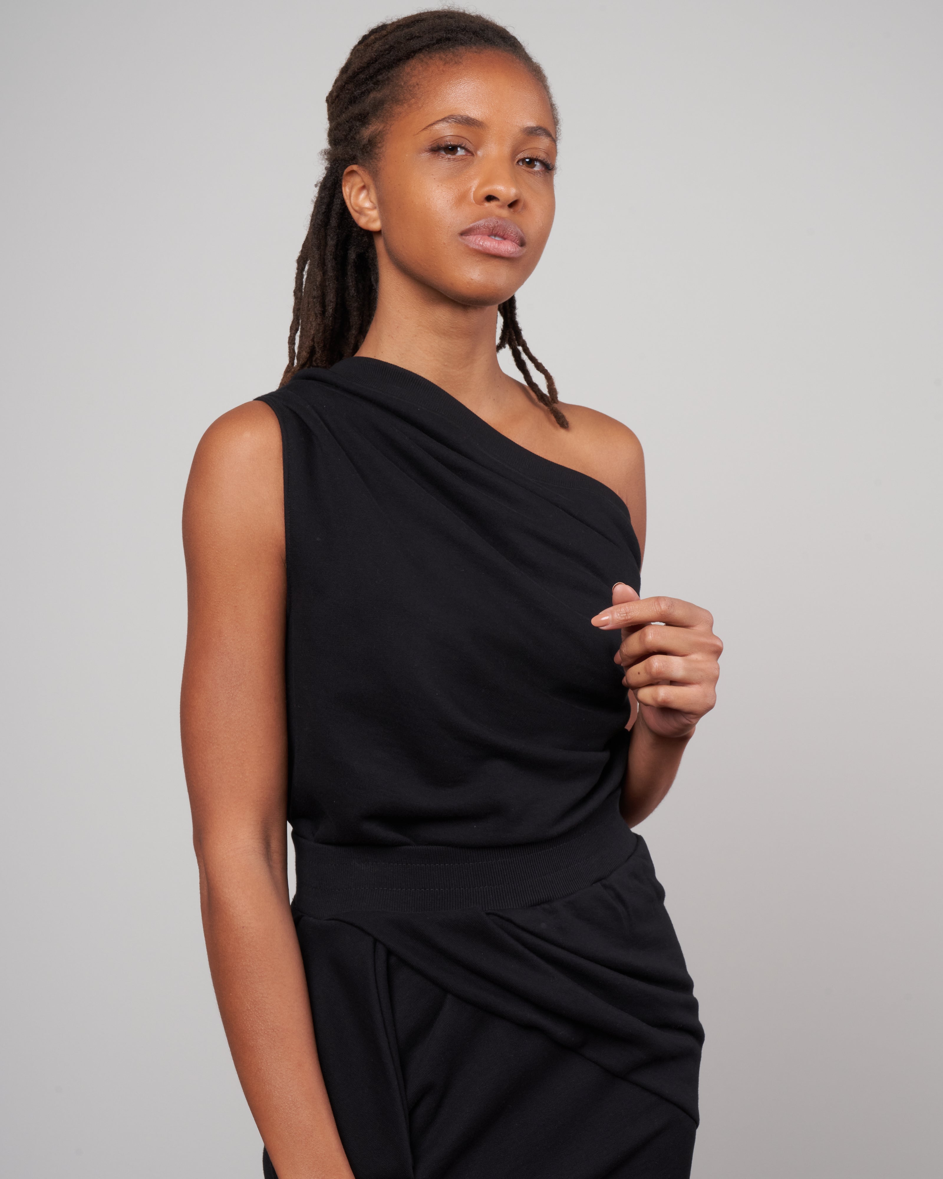 Dries Van Noten Haxelot 3608 W.K.Top Black 900