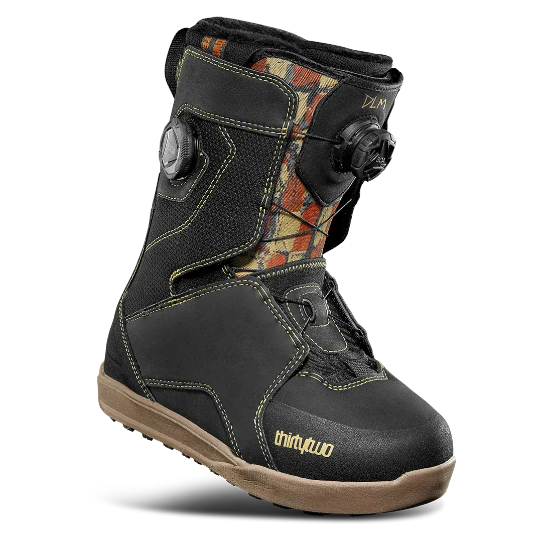 Lashed Double Boa® x Melancon Boots Black/Gum | thirtytwo US