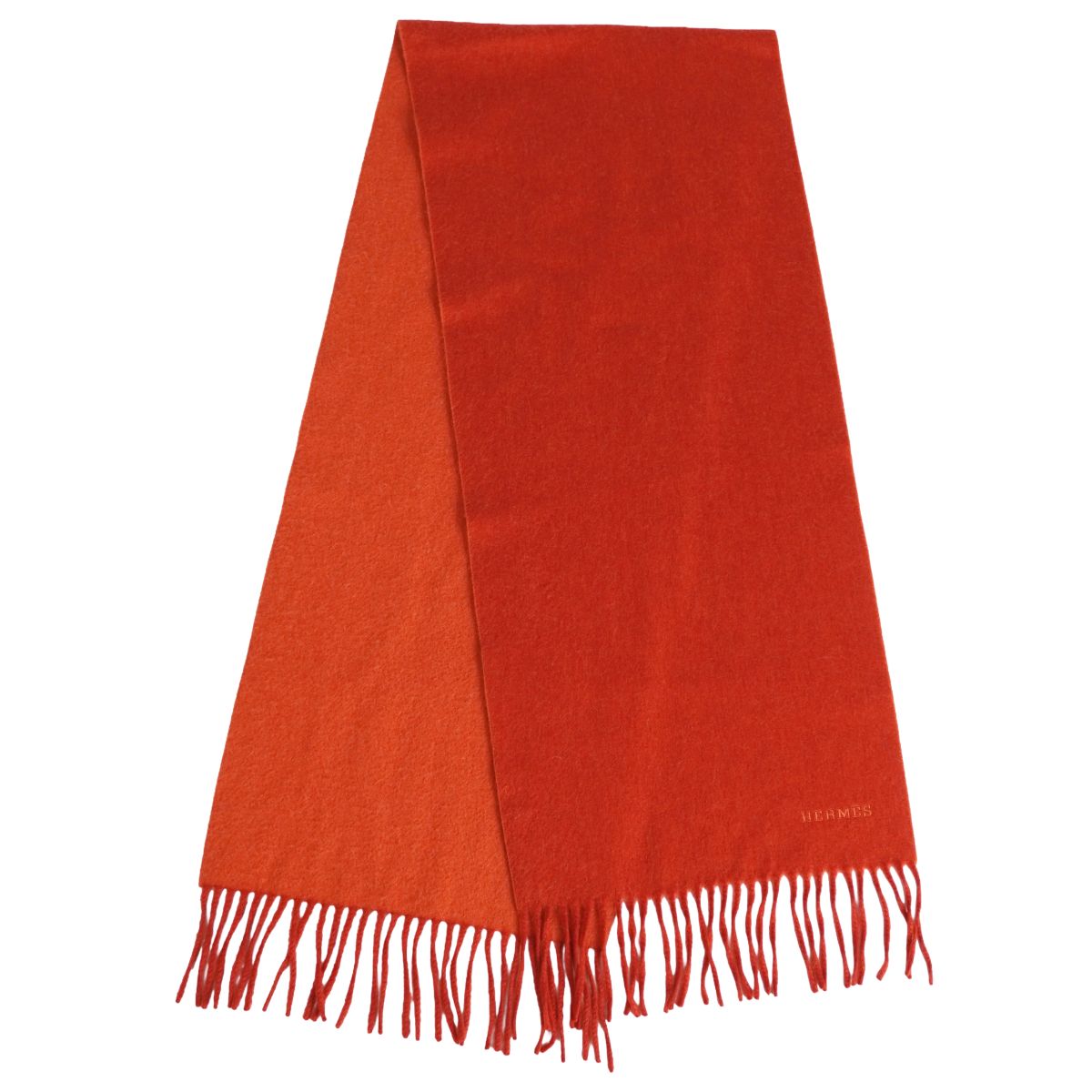 楽天市場】エルメス マフラー オレンジの通販