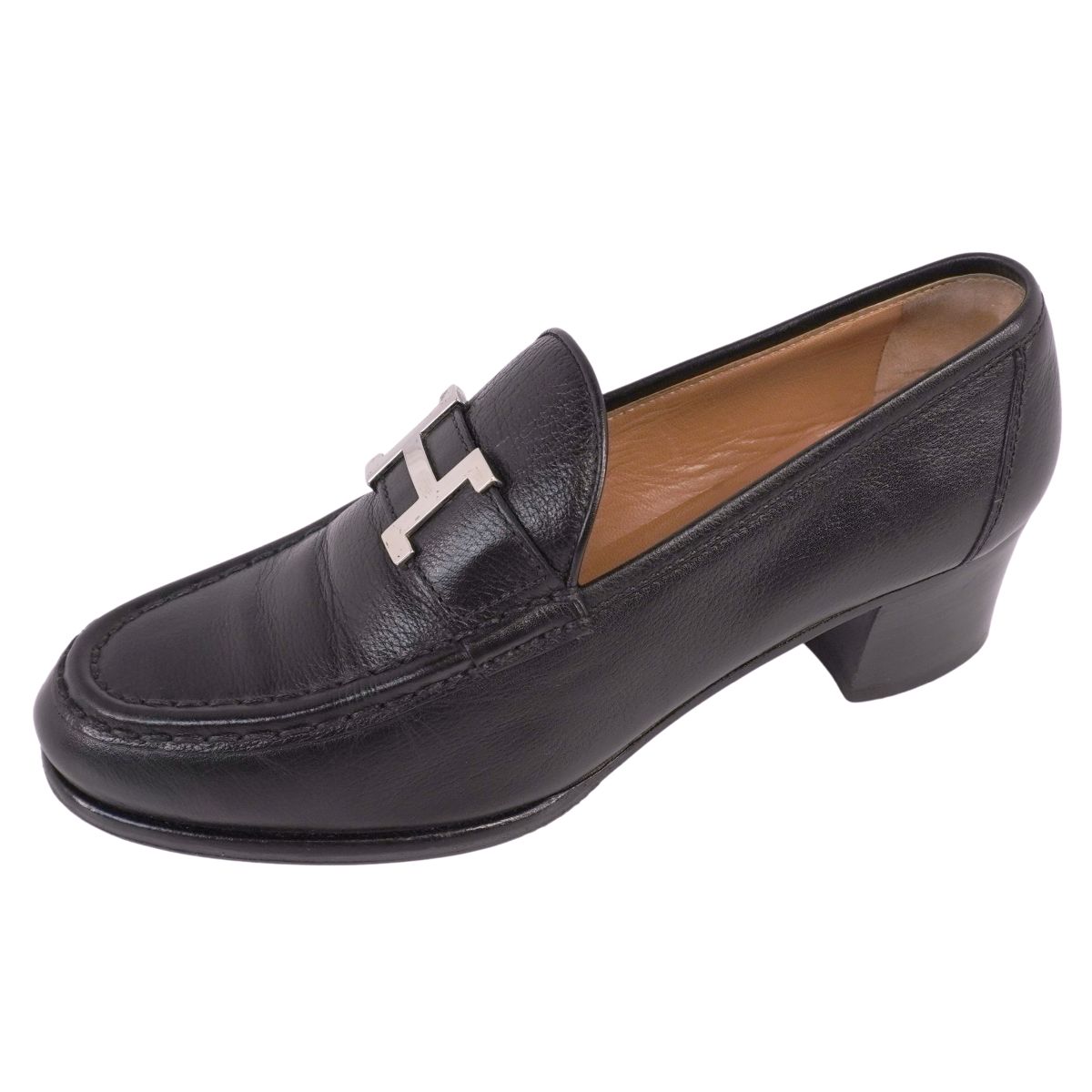 楽天市場】ヒール ローファー（ブランドエルメス）（ローファー