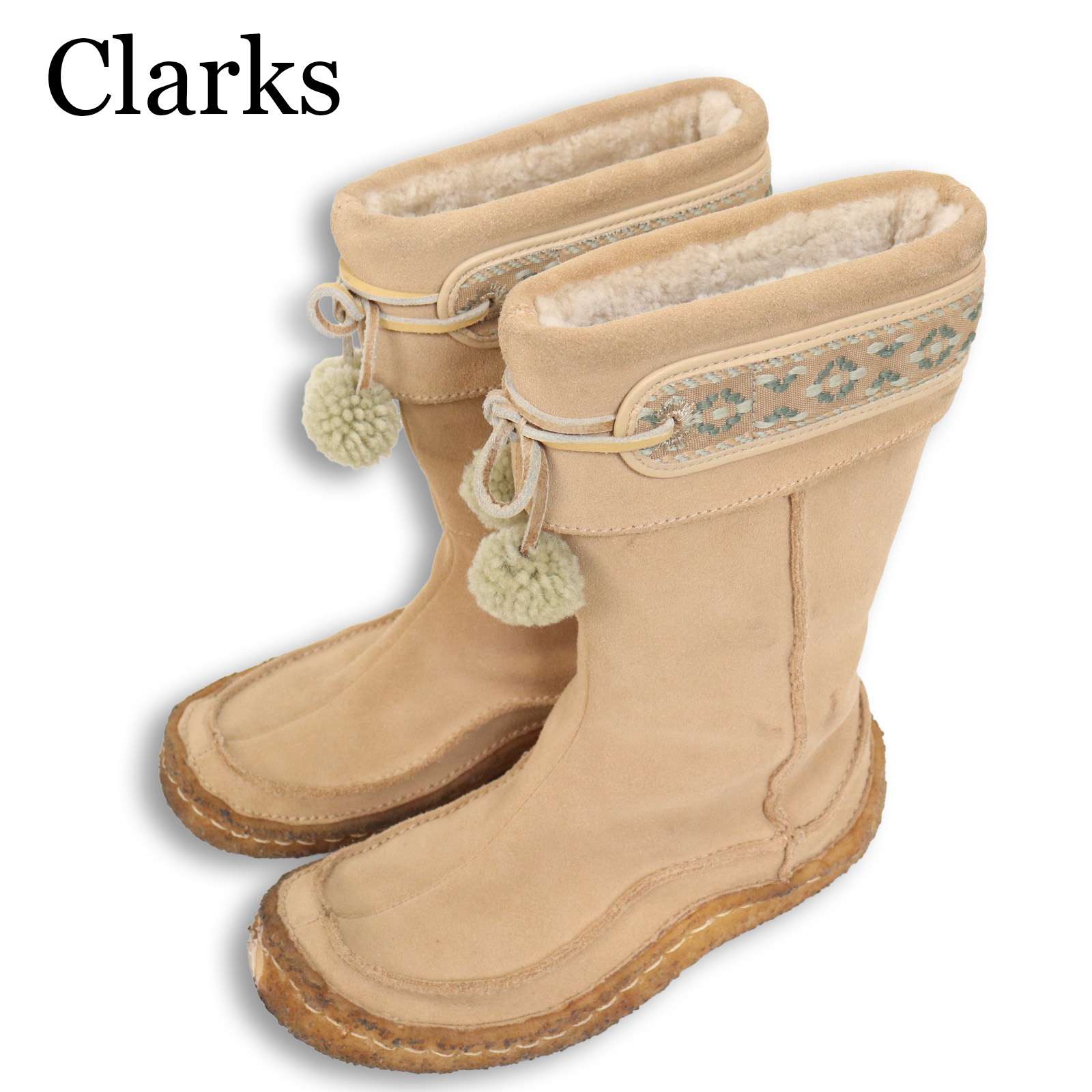 楽天市場】クラークス ムートン ブーツの通販